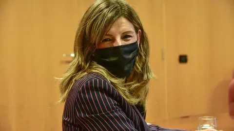 La ministra de Trabajo, Yolanda D&iacute;az