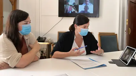 Firma de convenio entre Ayuntamiento y AstraZeneca