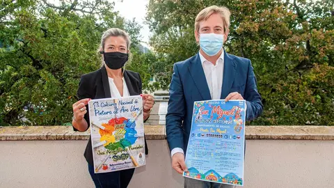 El alcalde y la concejala de Cultura presentan las fiestas de San Miguel