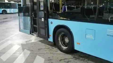 Desperfectos en autobuses