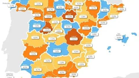 Evoluci&oacute;n de precios de la vivienda