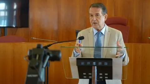 El presidente de la Federaci&oacute;n Espa&ntilde;ola de Municipios y Provincias (FEMP), Abel Caballero.