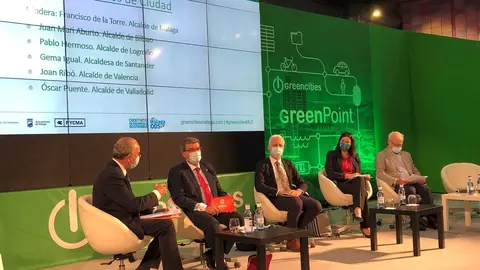 La alcaldesa de Santander, Gema Igual, en Greencities