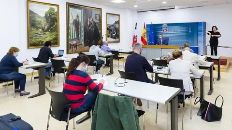 El vicepresidente, Pablo Zuloaga