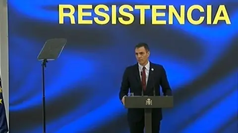El presidente del Gobierno, Pedro S&aacute;nchez, presenta el Plan de Recuperaci&oacute;n, Transformaci&oacute;n y Resiliencia de la Econom&iacute;a Espa&ntilde;ola.