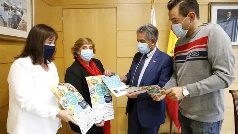 El Presidente De Cantabria, Miguel &Aacute;ngel Revilla, Recibe A Alberto Marchante De Amat.7 Oct 20