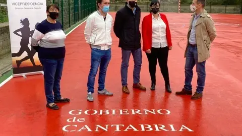 Inauguraci&oacute;n pista polideportiva de Cieza