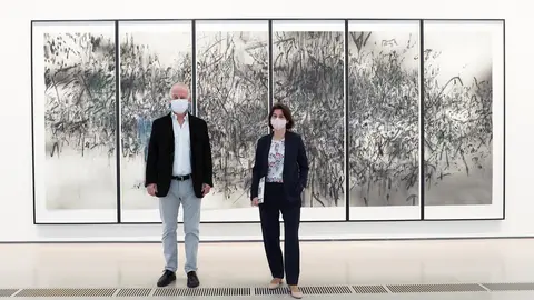 Benjamin Weil y F&aacute;tima S&aacute;nchez