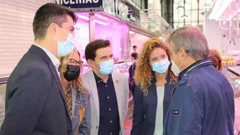 Daniel Fern&aacute;ndez, Pedro Casares y Ainoa Qui&ntilde;ones