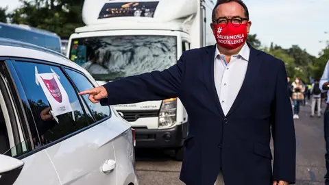 El presidente de la Confederaci&oacute;n Empresarial de HOSTELER&Iacute;A DE ESPA&Ntilde;A, Jos&eacute; Luis Yzuel.