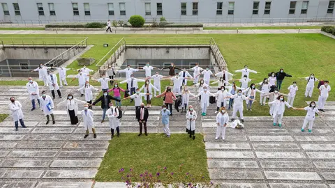 Acto bienvenida residentes Valdecilla