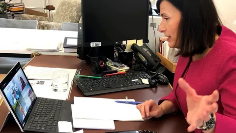 La alcaldesa de Santander Gema Igual ha protagonizado el Executive Forum Espa&ntilde;a