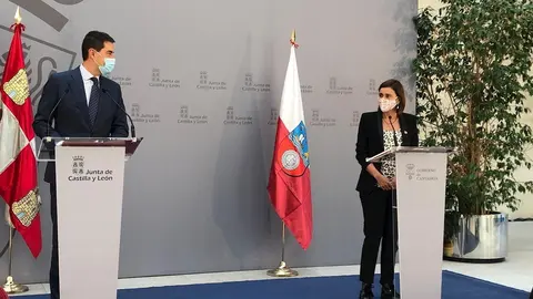Los consejeros de la Presidencia de Castilla y Le&oacute;n y Cantabria ultiman el protocolo de colaboraci&oacute;n