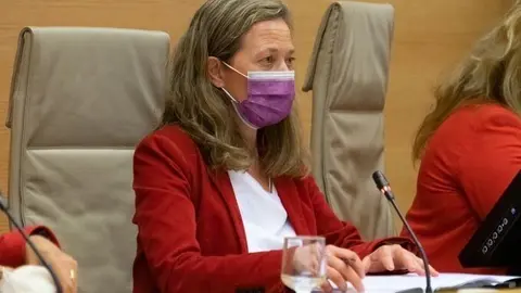 La delegada del Gobierno contra la Violencia de G&eacute;nero, Victoria Rosell, comparece en la Comisi&oacute;n de Seguimiento del Pacto de Estado de Violencia de G&eacute;nero del Congreso