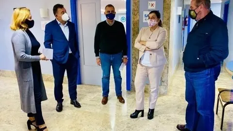 Reuni&oacute;n de la presidenta del PP, Mar&iacute;a Jos&eacute; S&aacute;enz de Buruaga,con Asociaci&oacute;n Constructores