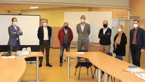 Reuni&oacute;n FIDBAN-Ayuntamiento de Torrelavega