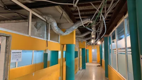 Obraen el pabell&oacute;n 'Peru Zaballa' de Castro Urdiales