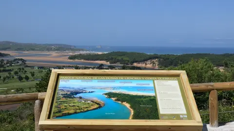 Mirador sobre el Abra del Pas