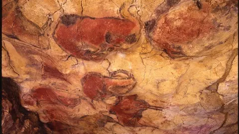 Techo de Pol&iacute;cromos &copy; Museo de Altamira. Foto Pedro Saura