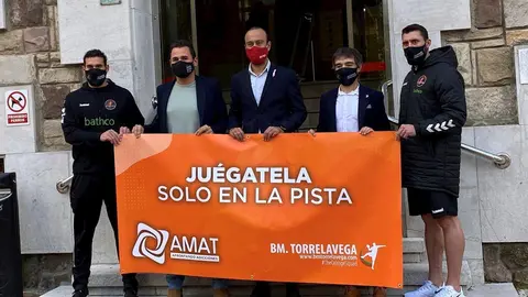 Campa&ntilde;a del BM Torrelavega y AMAT contra la adicci&oacute;n al juego