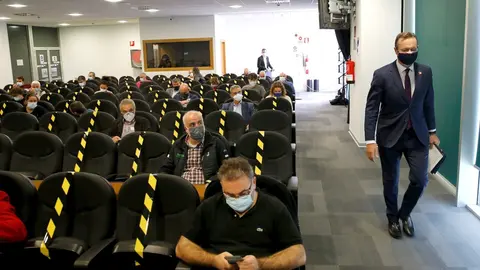 El consejero de Desarrollo Rural, Ganader&iacute;a, Pesca, Alimentaci&oacute;n y Medio Ambiente, Guillermo Blanco, preside la Mesa para la Prevenci&oacute;n y Lucha contra los Incendios Forestales