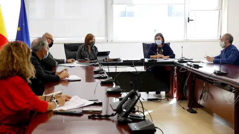 La consejera de Presidencia, Paula Fern&aacute;ndez, en el grupo de trabajo que dise&ntilde;ar&aacute; medidas en sanidad, servicios sociales y vivienda para luchar contra el despoblamiento