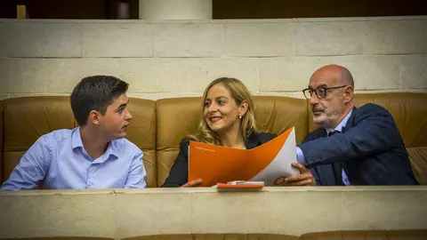 Diego Mara&ntilde;&oacute;n, Marta Gar&iacute;a y F&eacute;lix &Aacute;lvarez
