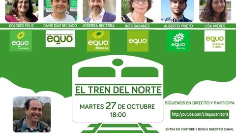 Webinar sobre el tren del norte