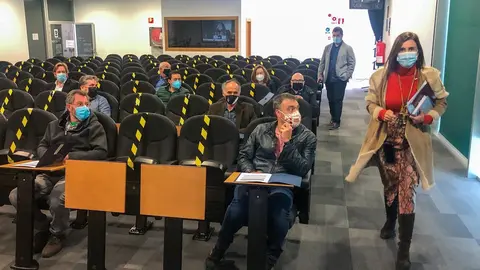 La consejera de Acci&oacute;n Exterior y los alcaldes del mundo rural de Cantabria participan en una visita virtual a la Comisi&oacute;n Europea