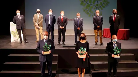 Revilla en el acto de entrega de Premios Emprendedores