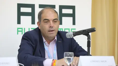 El presidente de ATA, Lorenzo Amor, en una imagen de archivo.