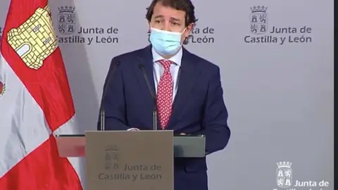 El presidente de Castilla y Le&oacute;n, Fern&aacute;ndez Ma&ntilde;ueco.
