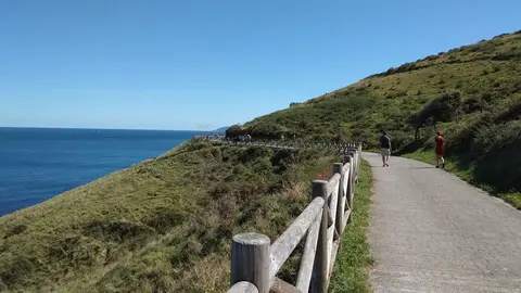 Jornada soleada en Euskadi