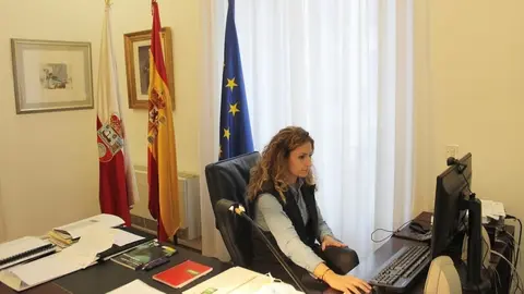 La delegada del Gobierno en Cantabria, Ainoa Qui&ntilde;ones