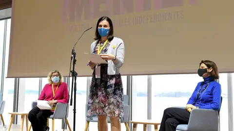 La alcaldesa de Santander, Gema Igual, inaugura el encuentro editorial 'Fieramente Independientes'