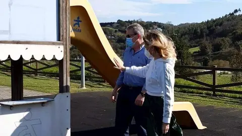 Visita parque infantil Pi&eacute;lagos