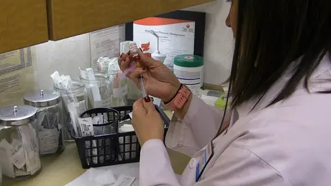 Imagen de archivo de una vacuna.