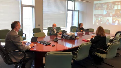 Representantes de Cantabria en la Conferencia Sectorial de Medio Ambiente