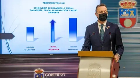 Guillermo Blanco presenta los presupuestos de su Consejer&iacute;a