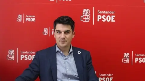 Daniel Fern&aacute;ndez, portavoz del PSOE de Santander