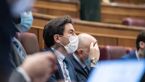 Pedro Casares, en el Congreso