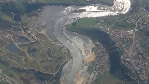 Desembocadura r&iacute;a San Mart&iacute;n