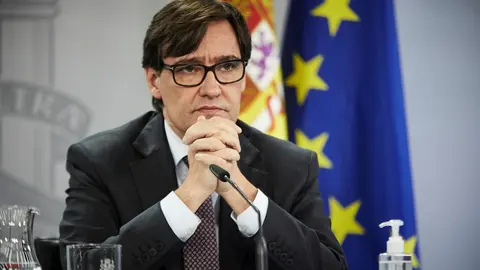 El ministro de Sanidad, Salvador Illa,  a 11 de noviembre de 2020.