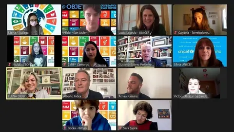 Lectura Manifiesto Infancia ante el Congreso y Senado