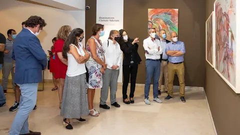 Inauguraci&oacute;n en Altammira de 'Iluminations. Clarite Siderum', de Pilar Coss&iacute;o