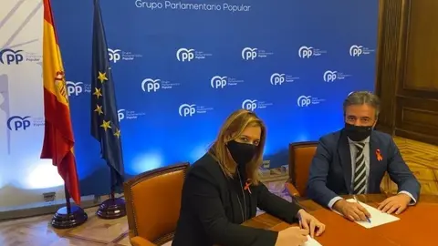 Elena Castillo y Diego Movell&aacute;n