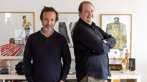 Miembros del estudio gr&aacute;fico Creando