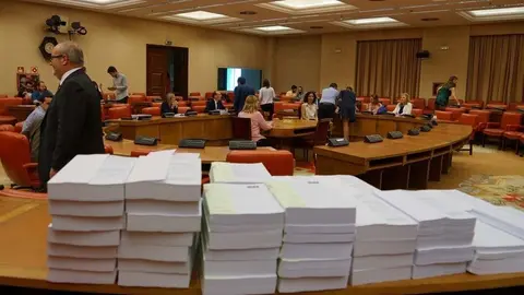 Imagen de la Comisi&oacute;n de Presupuestos del Congreso, durante una tramitaci&oacute;n presupuestaria