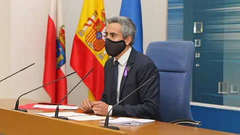 El vicepresidente y portavoz del Gobierno, Pablo Zuloaga