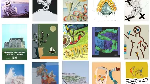 Carteles de los Cursos de Verano de la UIMP